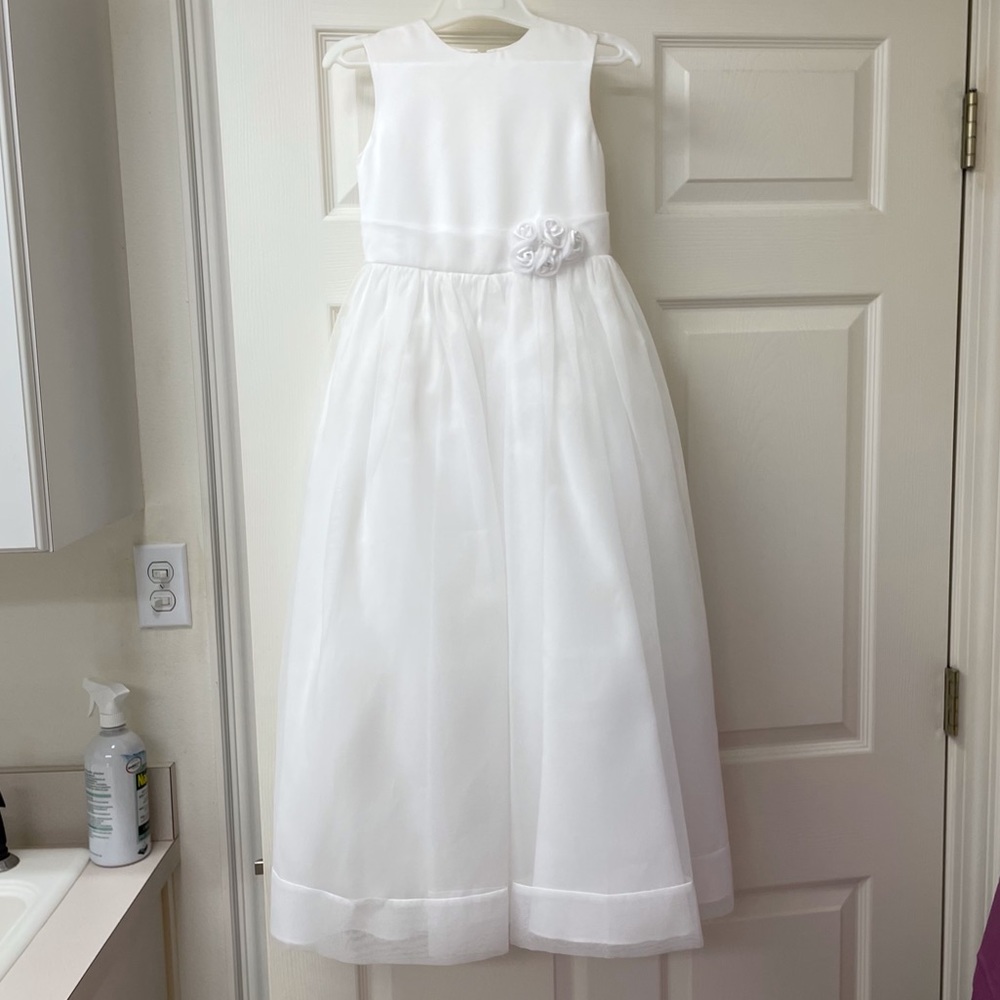 NWT Mon Cheri Flower Girl Dress,  Size 6 - Picture 2 of 16